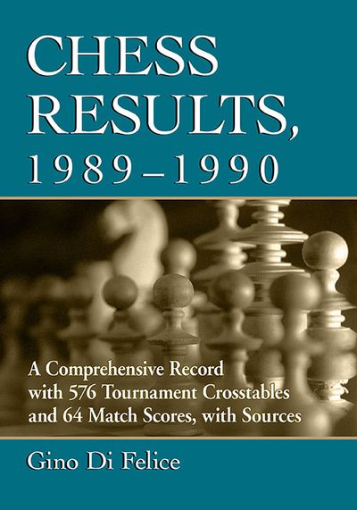Chess Results, 1989 - 1990