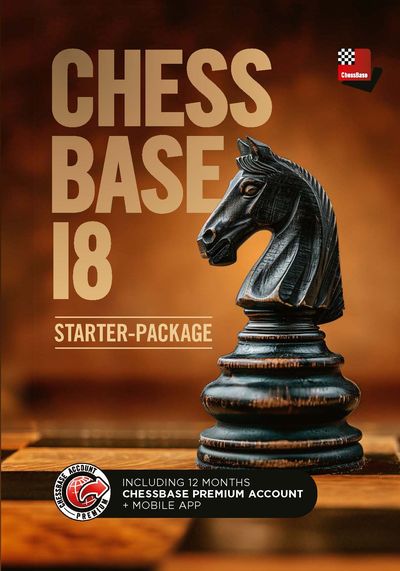 ChessBase 18 Starter Package (Booklet + USB) ChessBase 18 Starter Package (Booklet + USB)